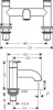 Фото смеситель для ванны hansgrohe vernis blend 71442670