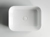 Фото раковина накладная ceramicanova element 50 см, цвет: белый cn6011