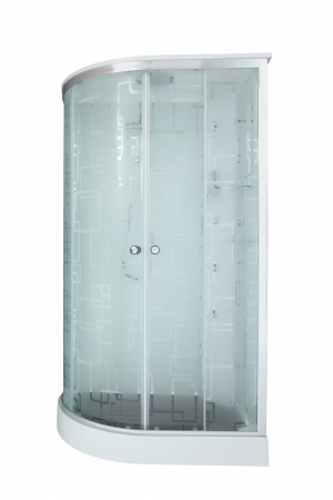 Фото душевая кабина dto 120x80 см em1512rgm+el с гидромассажем и электрикой