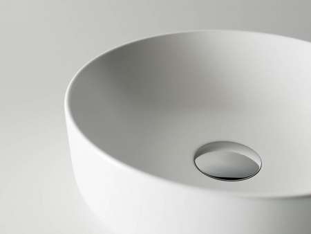 Фото раковина накладная ceramicanova element 35.5 см, цвет: белый cn6006