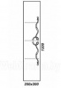 Фото пенал подвесной clarberg due amanti 25 см due0525blk