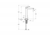 Фото смесители для раковины vitra minimax square a4372436exp цвет черный