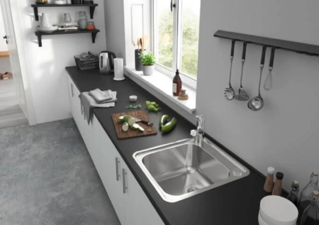 Фото смеситель для кухонной мойки hansgrohe focus 71829000