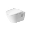 Унитаз подвесной безободковый Duravit D-Neo 54 см 45780900A1 (2578090000+0021690000)
