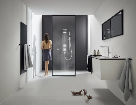 Фото смеситель для раковины hansgrohe finoris 76063000