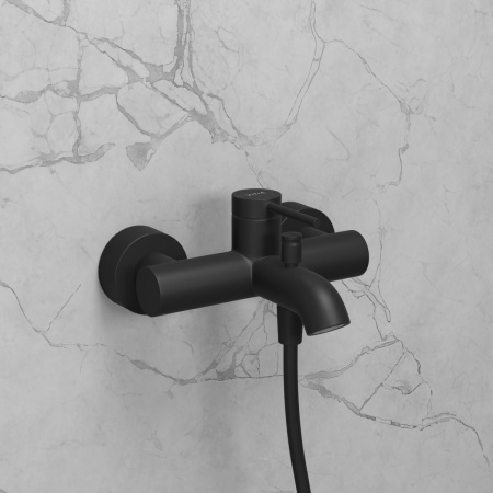 Фото смесители для ванны vitra minimax round a4354836exp цвет черный