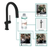 Фото смеситель для кухонной мойки hansgrohe aqittura 76801670