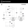 Фото смеситель для раковины whitecross y y1211cr, цвет: хром