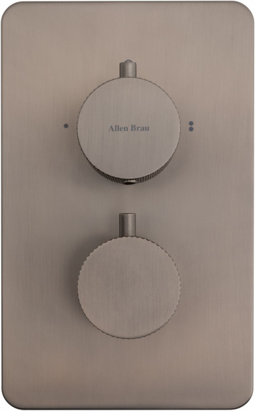 Фото смеситель для ванны allen brau priority 5.3u123-mg графит браш