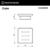 Фото мыльницы whitecross cubo cu2420nib, цвет: никель брашированный
