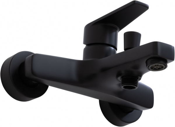 Фото смеситель для ванны allen brau eclipse 5.e1003-31 черный матовый