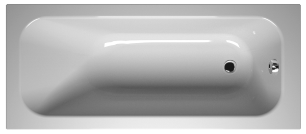 Фото акриловая ванна vitra optimum neo 150x70 см 64560001000