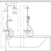 Фото душевая стойка hansgrohe vernis blend 26079000