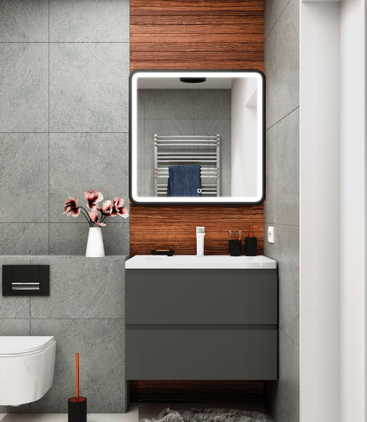 Фото тумба под раковину art&max bianchi 75 см am-bianchi-750-2c-so-gm