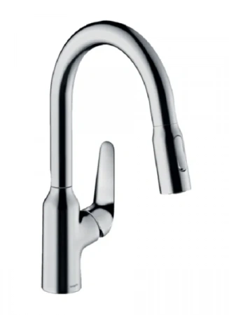 Фото смеситель для кухонной мойки hansgrohe focus 71801000