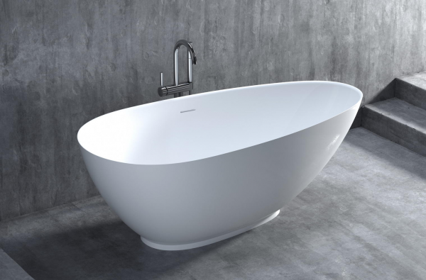Фото ванна из искусственного камня salini paola 101512sm 172x82 см, матовая