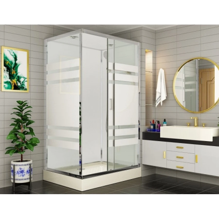 Фото душевая кабина esbano econom 120x90 см eske129ckr