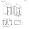 Фото душевое ограждение am.pm gem 100x80 см w90g-403-100280-mt