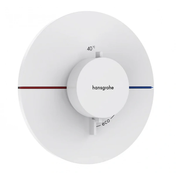 Фото термостатический смеситель для душа hansgrohe shower select comfort s 15559700_vstv