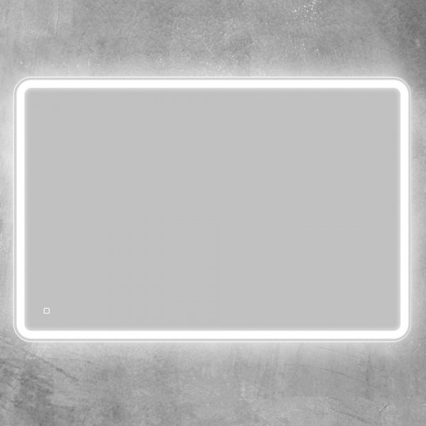Фото зеркало с подсветкой belbagno marino 120 см spc-mar-1200-800-led-tch