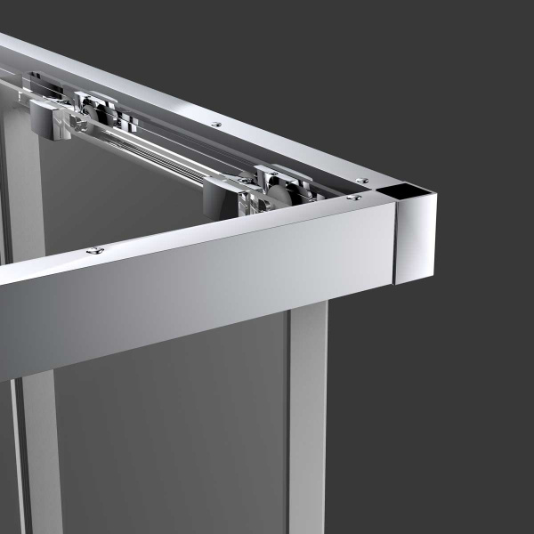Фото душевое ограждение vincea soft 100x100 см  vss-3so100cl