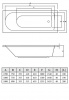 Фото акриловая ванна c-bath geba 180x75 см cbq009002