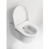 Фото электронный подвесной унитаз безободковый gsi wclean 7418k08 смыв торнадо