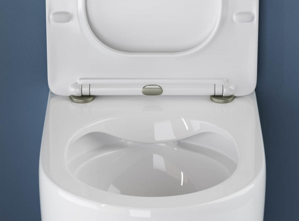 Фото унитаз подвесной, безободковый ceramicanova moments cn3003