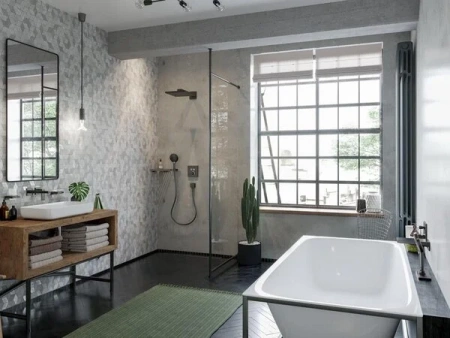 Фото термостатический смеситель для душа hansgrohe shower select 15763340