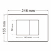Фото унитаз с инсталляцией abber bequem ac1132tc-ac0105-ac0120