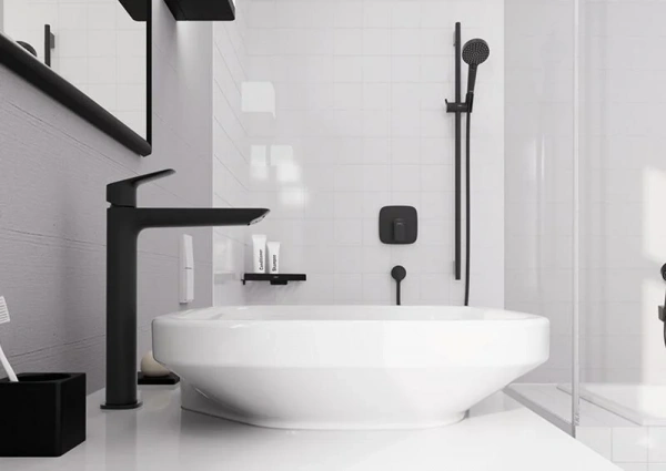 Фото смеситель для душа hansgrohe logis 71605670