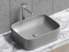 Фото раковина накладная ceramicanova element 50.5 см, цвет: антрацит cn6052mh