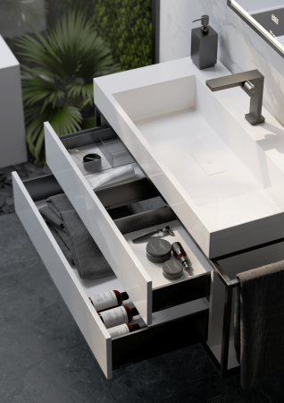 Фото тумба под раковину clarberg logic 100 см log0110l