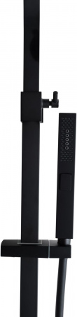 Фото душевая стойка allen brau infinity 5.21012-31 черный матовый