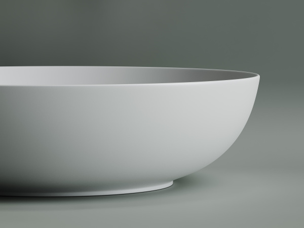 Фото раковина накладная ceramicanova element 52 см, цвет: белый cn6017mw