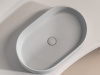 Фото раковина накладная ceramicanova element 60.8 см, цвет: серый cn6048msg