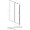 Фото душевое ограждение  azario milton  80x120 см az-nd6121 1200