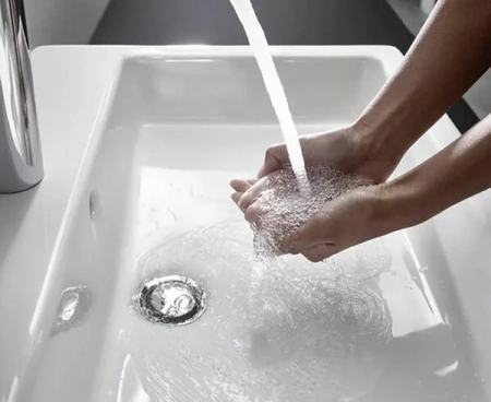 Фото смеситель для раковины hansgrohe vernis shape 71590000