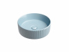 Раковина накладная Ceramicanova Element 36 см, цвет: голубой CN6057ML