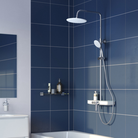 Фото душевая стойка iddis shelfy shesb3fi06