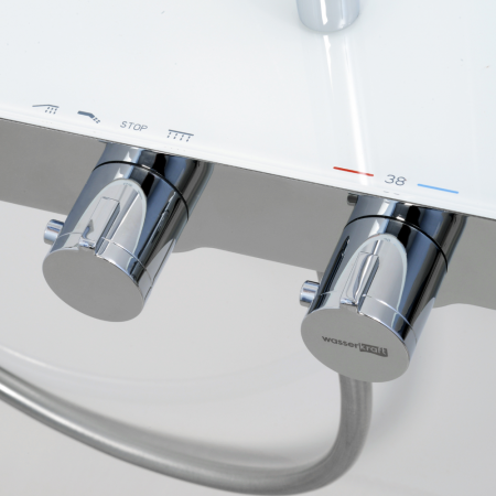 Фото душевая стойка wasserkraft thermo a11301