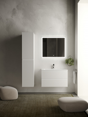 Фото тумба под раковину sancos snob r 80 см, цвет: bianco snr80w