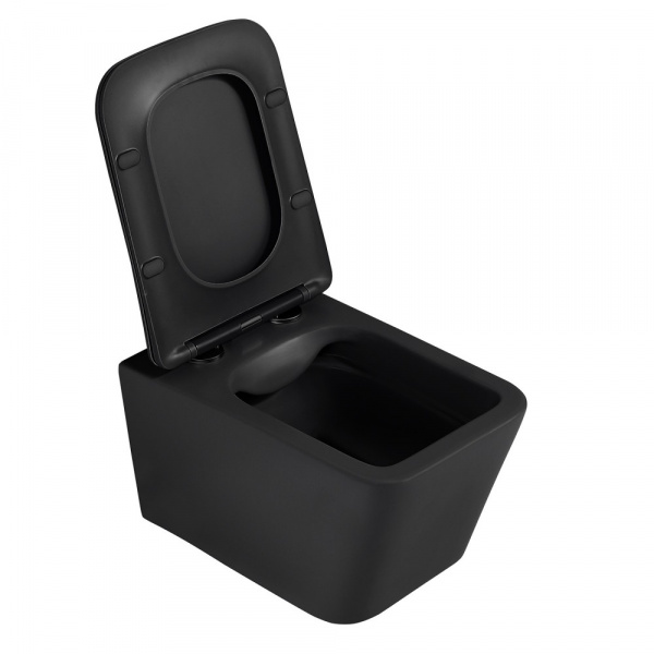 Фото унитаз с инсталляцией abber rechteck ac1201mb-ac0105-ac0120mb