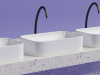 Фото раковина накладная ceramicanova element 60.5 см, цвет: белый cn6053