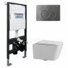 Унитаз с инсталляцией Abber Rechteck AC1201-AC0105-AC0121NG