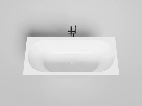 Фото ванна из искусственного камня salini ornella axis kit 170x75 см 103523m матовая