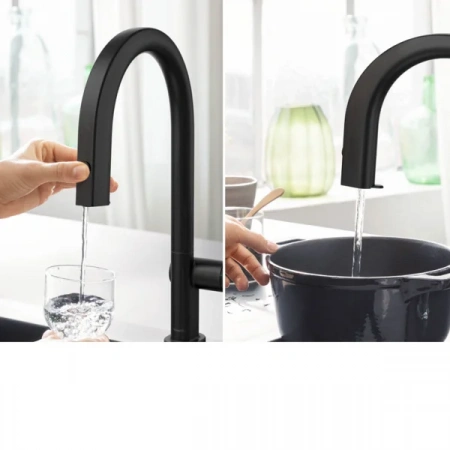 Фото смеситель для кухонной мойки hansgrohe aqittura 76826670