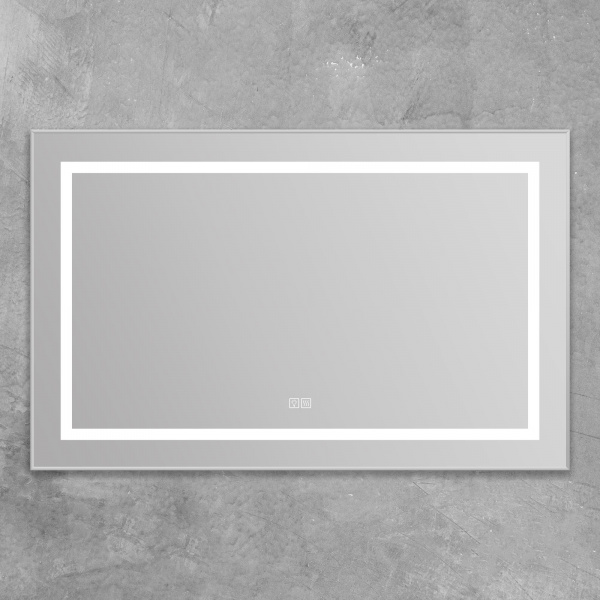 Фото зеркало с подсветкой belbagno kraft 108.5 см spc-kraft-1085-685-tch-warm