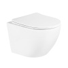 Унитаз подвесной BelBagno Uno 48 см с сиденьем BB3105CHR/SC