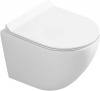 Унитаз подвесной безободковый Art&Max Ovale AM011CHR